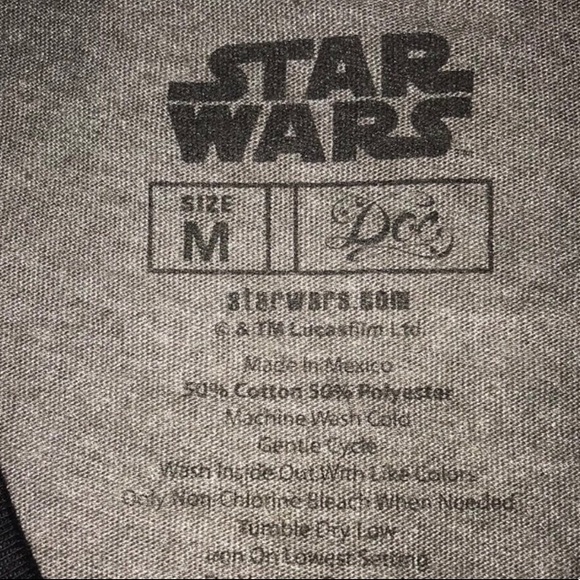 Star Wars Gray crop top - Picture 3 of 3